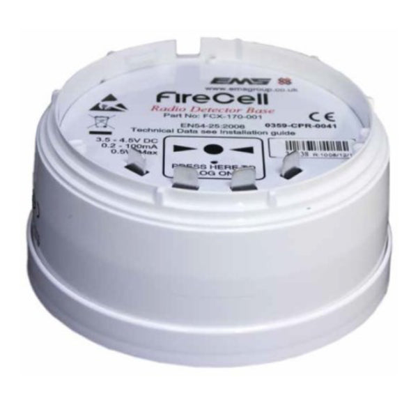 EMS Firecell FCX-170-001 Wireless Detector Base