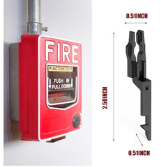 10 Pack Fire Alarm Test Key Universal Fire Call Point Test Key Compatible for KAC Fulleon Gent Apollo Menvier Fike STI