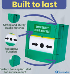 Resettable Emergency Break Glass Call Point