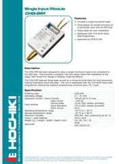 Hochiki Single Input Module
