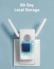 Eufy Security Video Doorbell Wireless S210 2K (Battery-Powered) with Chime, No Monthly Fee, On-Device AI for Human Detection, 16 GB Local Storage, 2-Way Audio Doorbell, Motion Only FIXES-HUB