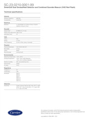 SmartCell Wireless Dual Smoke & Heat Detector with Sounder & Beacon VAD