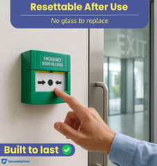 Resettable Emergency Break Glass Call Point