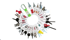 Illumino Fire Alarm & Emergency Lighting Engineers Keyring Set