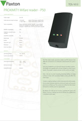 Paxton Net2 P50 MIFARE Proximity Reader, 353-467