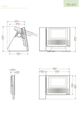 Paxton Net2 Entry Standard Monitor with Handset (New Style), 337-282