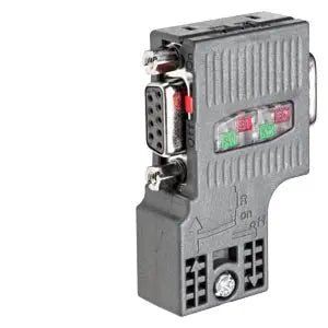 SIEMENS - 6ES7972-0BB52-0XA0 SIMATIC DP, CONNECTION PLUG FOR PROFIBUS UP TO 12 MBIT/S 90° CABLE OUTLET, INSULATION DISPLACEMENT METHOD FASTCONNECT, WITH PG RECEPTACLE 15.8X 59X 35.6 MM (BXHXD) FIXES-HUB