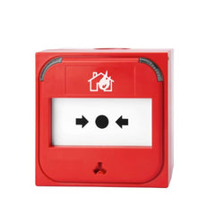 ZITON ZP886R ZP7 SERIES INTELLIGENT ADDRESSABLE MANUAL CALL POINT - RED