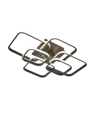 Contemporary LED Energy-efficient Light-adjusted Semi Flush Ceiling Light