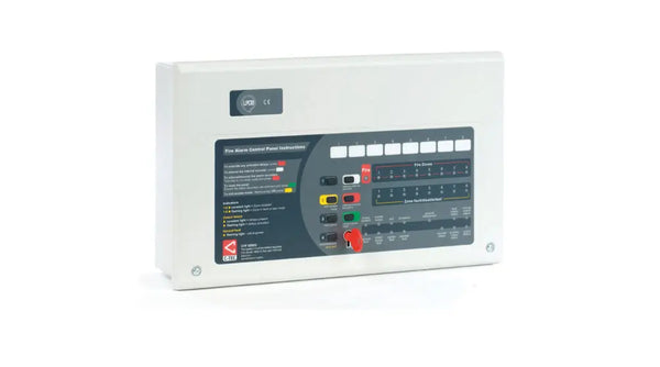 CFP Standard 2 Zone Conventional Fire Alarm Panel, Fire Control Panels- C-Tec CFP702-4 FIXES-HUB