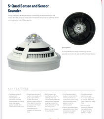 Gent S4-771-S Dual Optical + Heat Multi-Sensor + Sounder