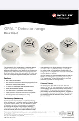 Notifier NFXI-OPT Opal Addressable Smoke Detector
