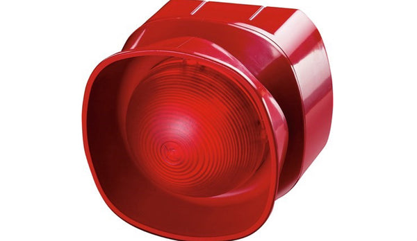 Apollo XP95 Open-Area Multi-Tone Sounder Beacon Red Body Red Flash Isolating