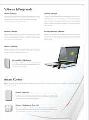 Texecom Premier Elite LCDLP Prox Keypad White Large Blue Display - DBD-0168 FIXES-HUB