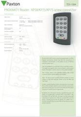Paxton KP50 Proximity Keypad
Access Control, Readers. FIXES-HUB