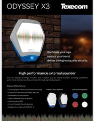 Texecom Odyssey X3 Cover White/Green - WDB-0008 FIXES-HUB