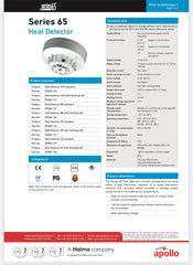 Apollo Series 65 S65 Heat Detector A1R FIXES-HUB