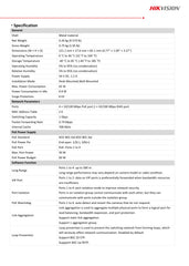 Hikvision 4 Port Fast Ethernet Smart POE Switch