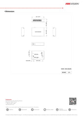 Hikvision 4 Port Fast Ethernet Smart POE Switch