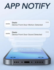 Security Camera Outdoor, 2K CCTV Camera, Cameras House Security, 2-Way Audio, Audio & Motion Detection, Night Vision, App Notification, APP Control, Waterproof, 2.4G WiFi, Wired 9.8 FT, T1Pro FIXES-HUB