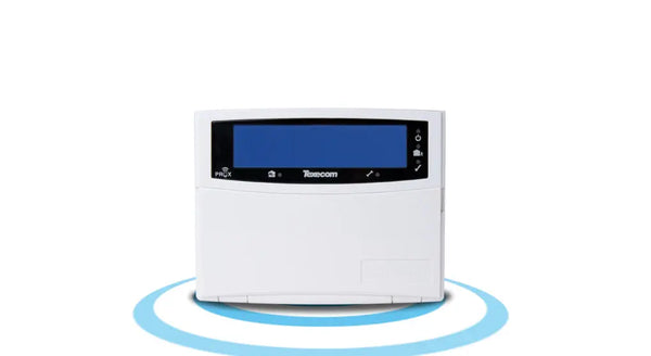 Texecom Premier Elite LCDLP Prox Keypad White Large Blue Display - DBD-0168 FIXES-HUB