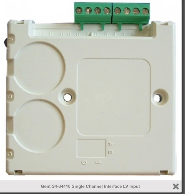 Gent S4-34410 Single Channel Interface LV Input FIXES-HUB