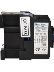 AC Contactor, CJX2-1810, 220V 50/60Hz Coil, 3P, 3 Pole, Normally Open, Ie 18A, Ue 380V - Heschen FIXES-HUB