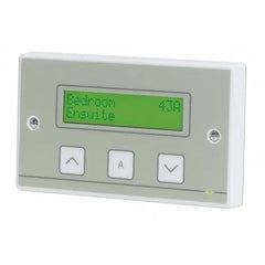 C-TEC Quantec QT608C Call System Quantec Corridor Display w/ Controls | White FIXES-HUB