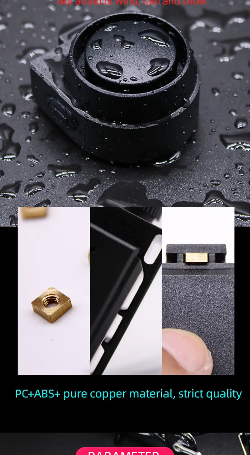 ANTUSI Wireless Theft Bike Motorcycle Alarm Security System Bicycle Motion Sensor Rechargeable Multipurpose Alert Device