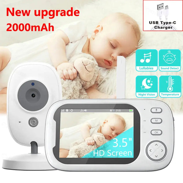 Baby Nanny Security Camera Audio and Video 3.5 inch Screen FIXES-HUB