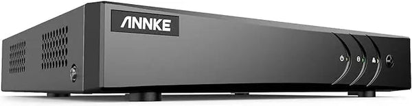 ANNKE CCTV Surveillance DVR 8 Channel 3K Lite H.265+ Security Video Recorder for Analog/AHD/TVI/IP CCTV Camera System, Smart AI Human/Vehicle Detection, Email Alert with Photo, Remote Viewing, NO HDD FIXES-HUB