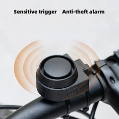 Anti Theft Bike Motorcycle Alarm Security System - Black