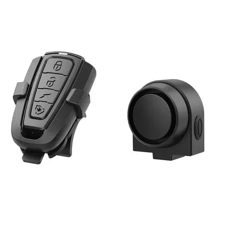 Anti Theft Bike Motorcycle Alarm Security System - Black