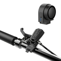 Anti Theft Bike Motorcycle Alarm Security System - Black
