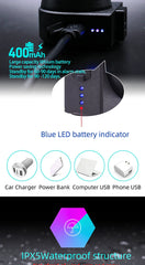 ANTUSI Wireless Theft Bike Motorcycle Alarm Security System Bicycle Motion Sensor Rechargeable Multipurpose Alert