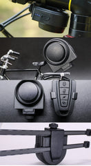 ANTUSI Wireless Theft Bike Motorcycle Alarm Security System Bicycle Motion Sensor Rechargeable Multipurpose Alert