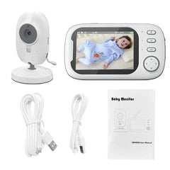 Baby Nanny Security Camera Audio and Video 3.5 inch Screen FIXES-HUB