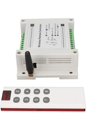 DC 12V-36V Wireless RF Remote Control Switch - 8 Channel Relay Module 433Mhz Transmitter Receiver Kit for Lights