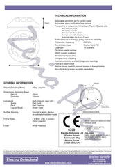 EDA R5000 Zerio Plus Wireless Optical Smoke Detector