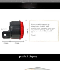 External Mini Wired Siren 110dB Prompt Alert Alarm to Anti-thief Intrusion Smoke Alarm & Gas Leakage from Home Alarm