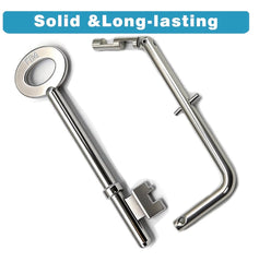 Fire Brigade Keys Full Set 9Pcs with FB1 FB2 FB4 FB11 FB14 Universal Fire Door & Firemans Drop Key for Emergency Access
