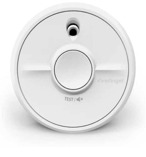 FireAngel SB1-R Smoke Alarm - Toast Proof Optical Smoke Alarms for Home with Replaceable Battery and Test/Silence