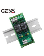 GEYA 2 Channel Relay Module AC/DC 12V 24V AC230V Relay Interface PLC