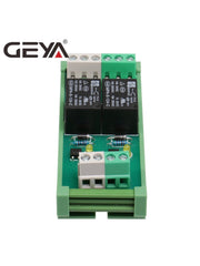 GEYA 2 Channel Relay Module AC/DC 12V 24V AC230V Relay Interface PLC