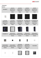 Hikvision KD8 Series Pro Modular Door Station DS-KD8003-IME1(B)/S