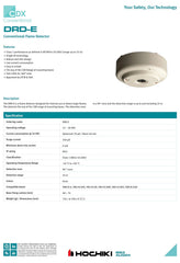 Hochiki Conventional Infrared Flame Detector Ivory