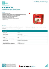 Hochiki Conventional Keyswitch Call Point - 2 Position