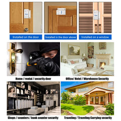 KERUI Security Alarm System Indoor Outdoor Weather-Proof Siren Window Door Sensors Motion Sensor Alarm With Remote