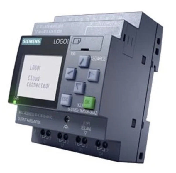 LOGO! 12/24RCE logic module display power supply / I/O: 12/ 24 V DC/relay 6ED1052-1MD08-0BA2 SIEMENS