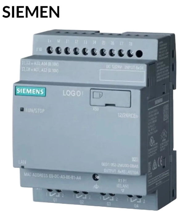 LOGO! 12/24RCEO logic module PS/I/O: 12/24VDC/relay 6ED1052-2FB08-0BA2 SIEMENS